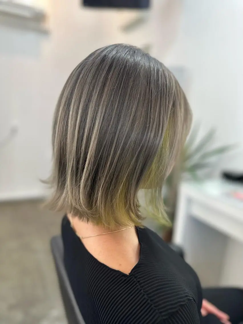 ショート カット ヘアカラー トリートメント WHALE hair × beautyのヘアスタイル