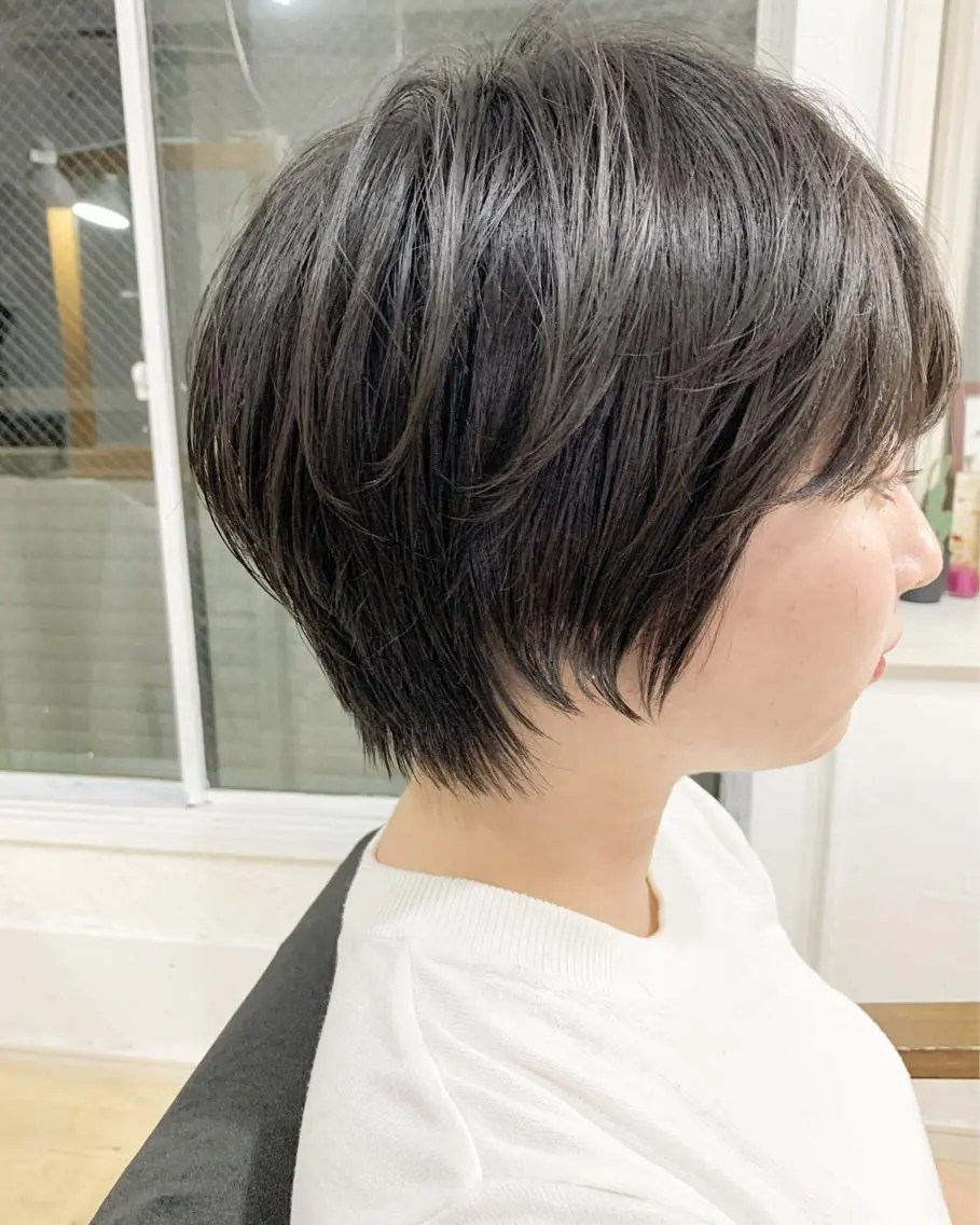 ショート ショートヘア ショート&ボブ井上 菜樹のヘアスタイル