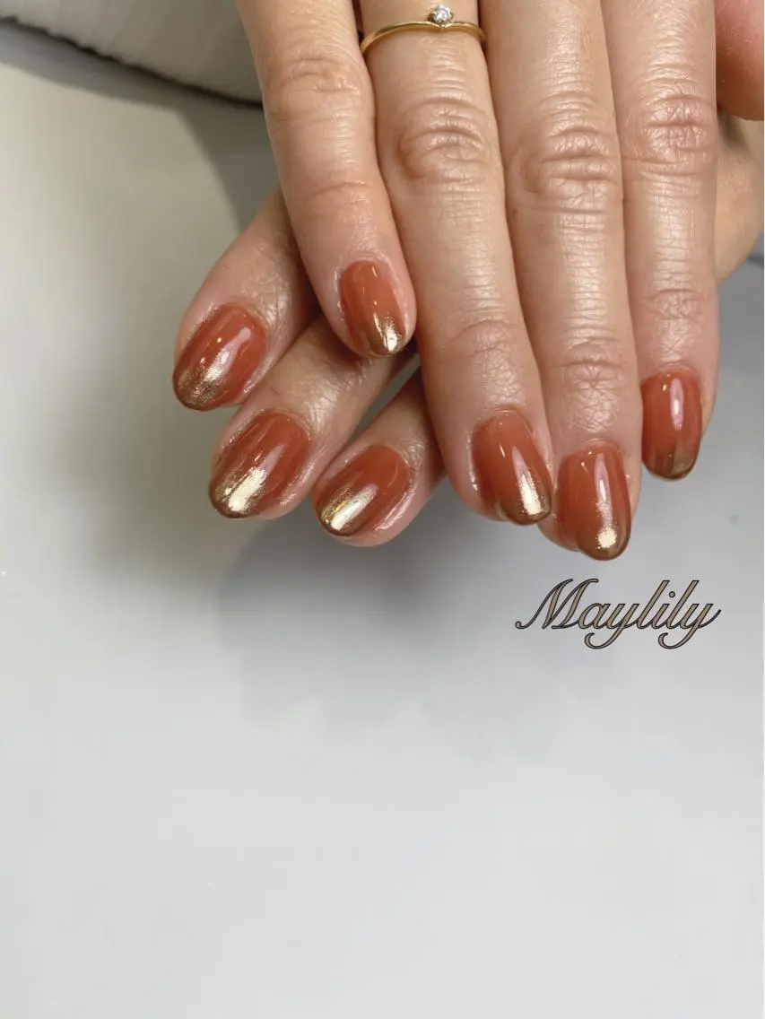 ネイル 持ち込み ハンドネイル Nail salon Maylilyのネイルデザイン