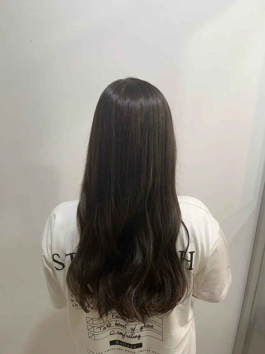 ロング カラー ヘアカラー こじま しょういちのヘアスタイル