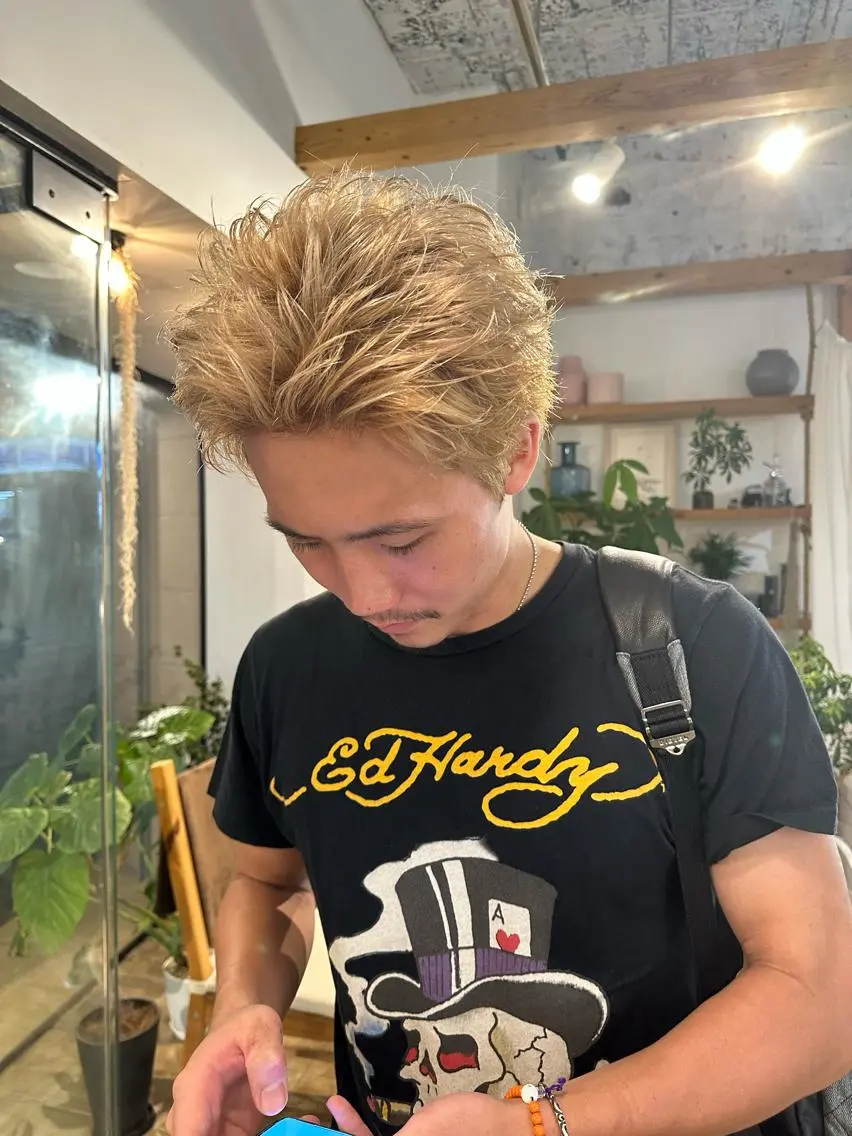 ショート ショートヘア 渋谷 メンズヘア⭐️ タニグチヨシユキのヘアスタイル
