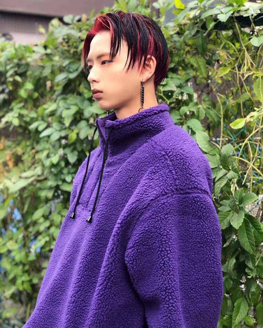 ショート カラー メンズ 山下 亮輔のヘアスタイル