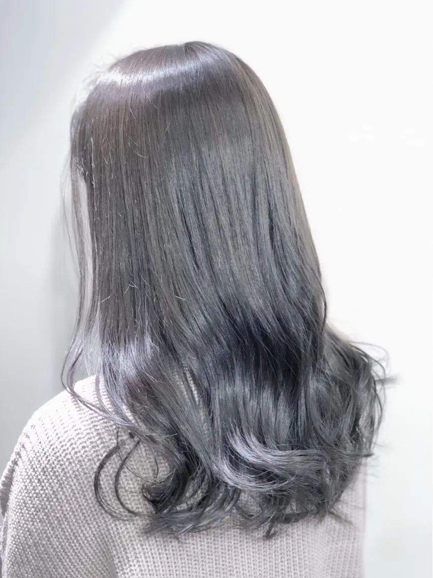 セミロング 外国人風カラー ヘアカラー ichikawa kaitoのヘアスタイル