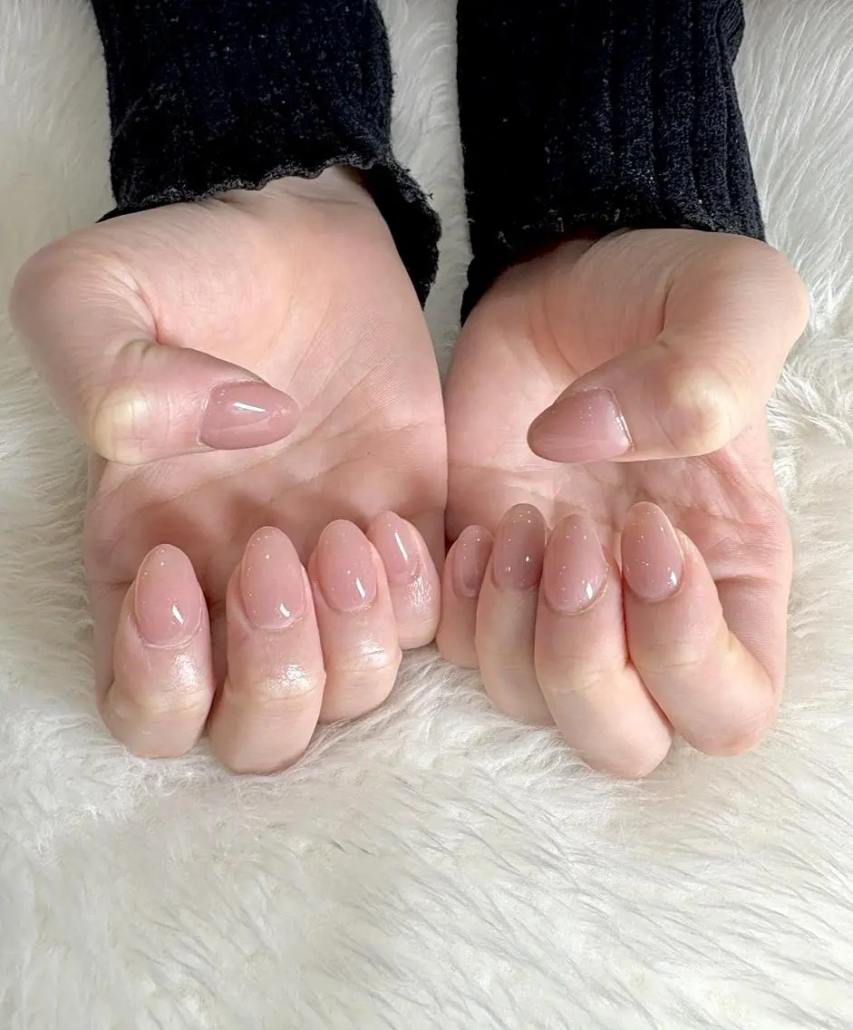 ネイル ワンカラーネイル シンプルネイル nail salon Ellisのネイルデザイン