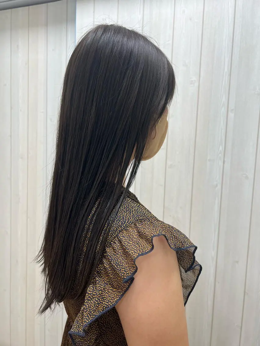 ロング あおい/透明感 ハイトーン 似合わせのヘアスタイル