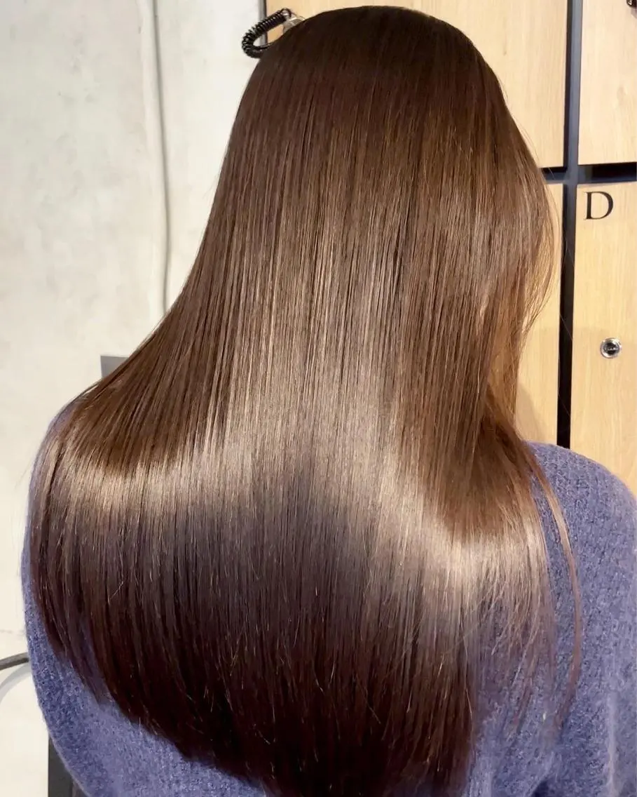 カラー ブリーチ 髪質改善 酸性ストレート 縮毛矯正 💎髪質改善専門 jewel boxのヘアスタイル