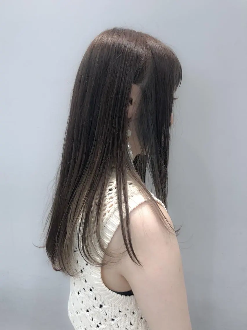 ミディアム 似合わせ艶髪カラー ❤️ハダユミのヘアスタイル
