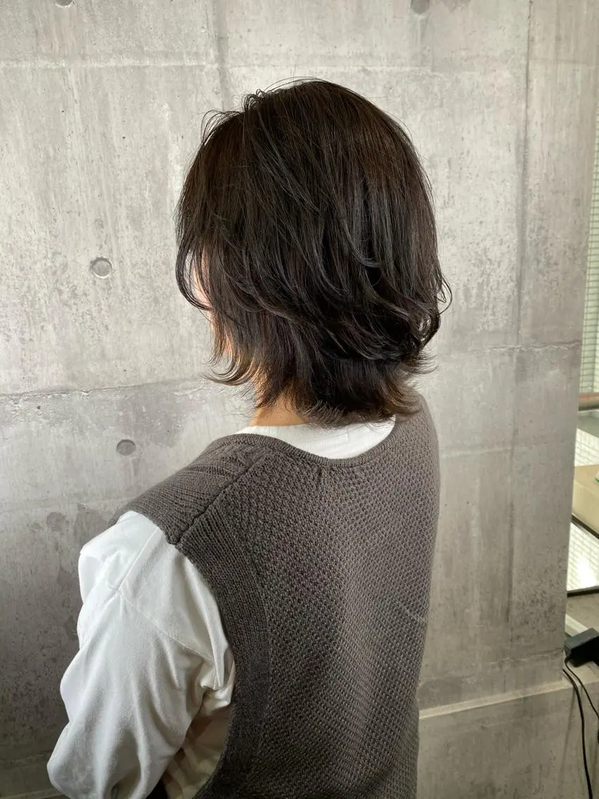 ミディアム カラー カラー特化型サロン #SUP.のヘアスタイル