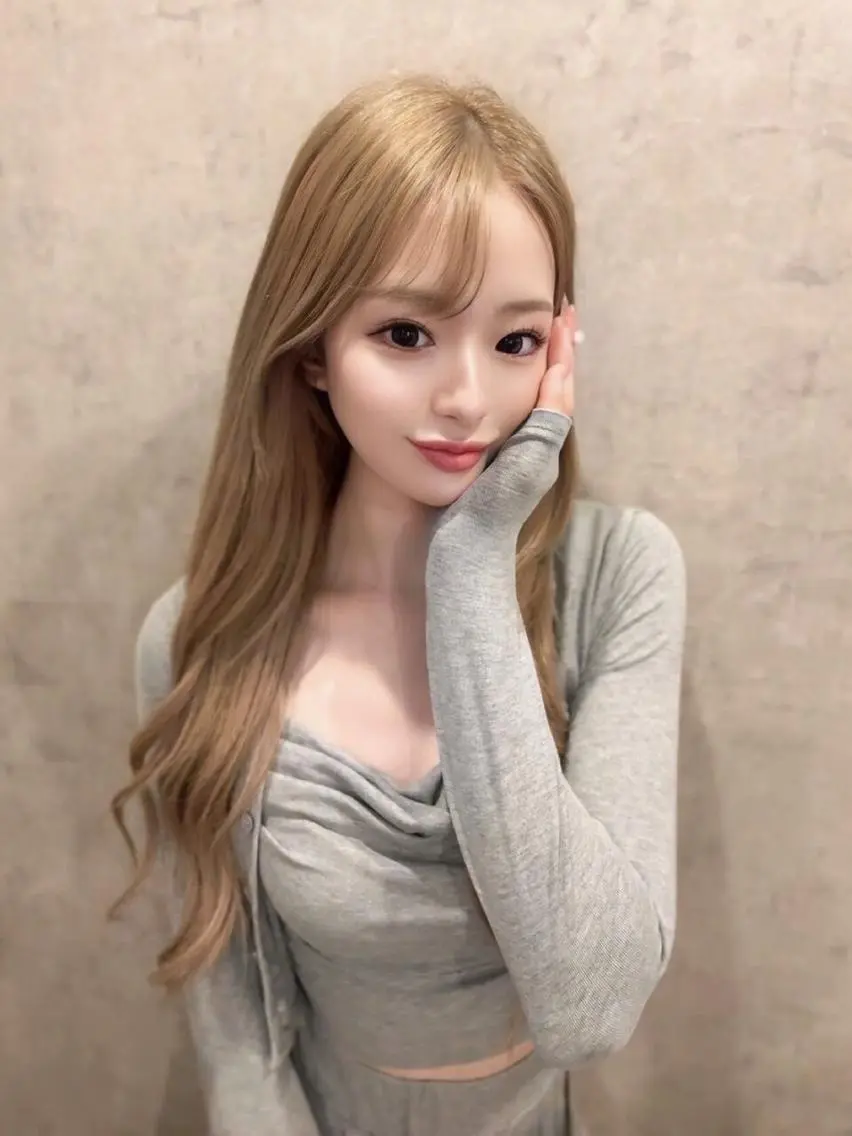 ロング カラー ヘアアレンジ シールエクステ バレイヤージュ ブリーチ ケアブリーチ ダブルカラー LIP 大阪本店 エクステ MISAのヘアスタイル