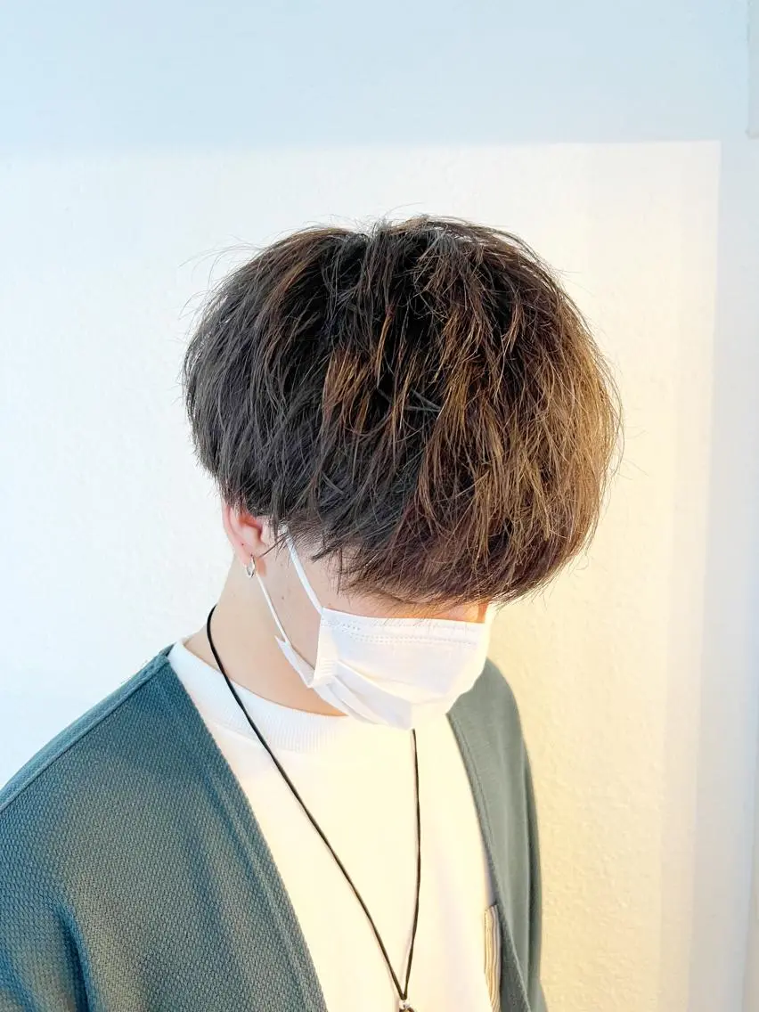カラー パーマ ヘアアレンジ メンズ 名古屋駅/トップス タイリスト/大黒拓哉のヘアスタイル