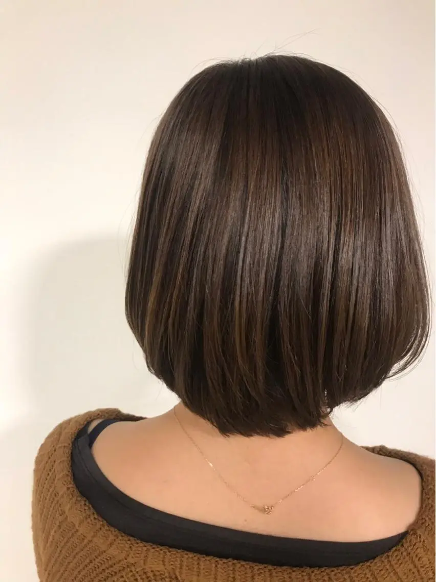 ショート ショートボブ ボブ ショートヘア 野坂 梨乃のヘアスタイル
