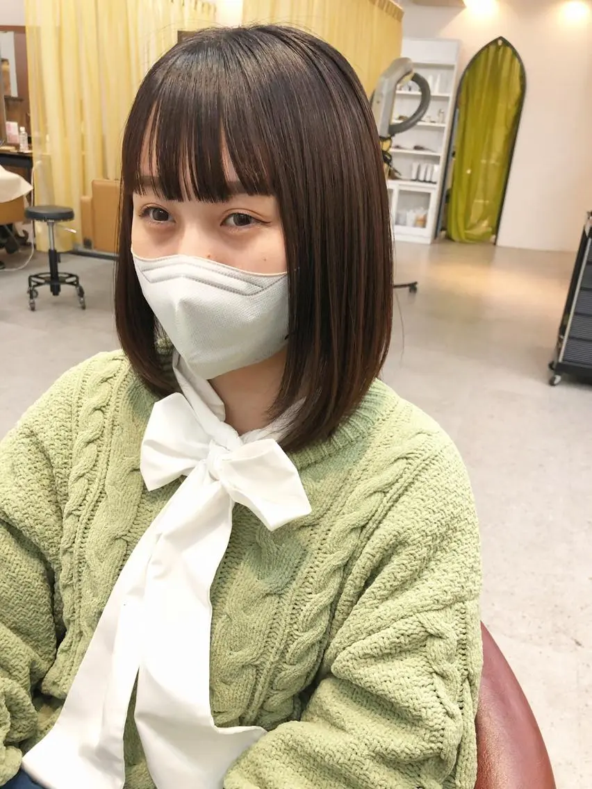 ショート ボブ 髪質改善 縮毛矯正 縮毛矯正 [仙台髪質改善]小原 弘之のヘアスタイル