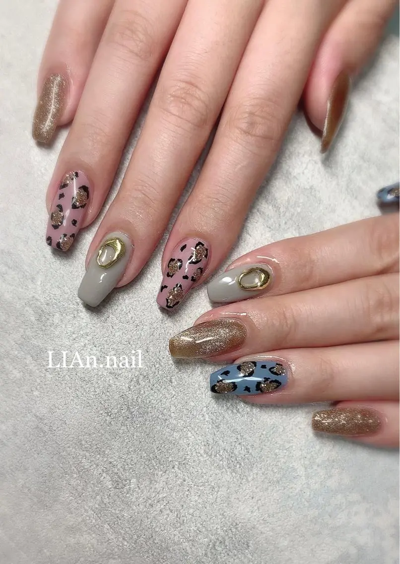ネイル マグネットネイル Lian nailのネイルデザイン