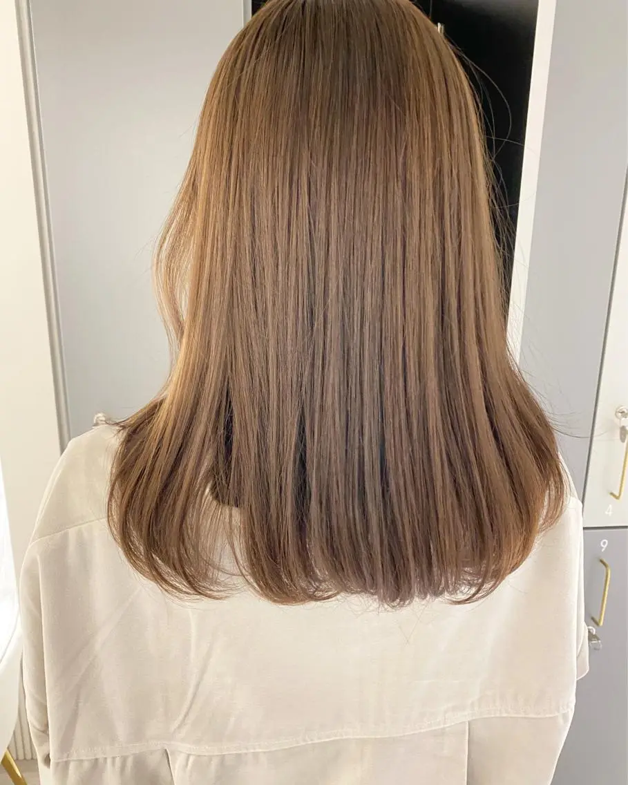 ミディアム カラー LOVESTOIKE 堂本のヘアスタイル