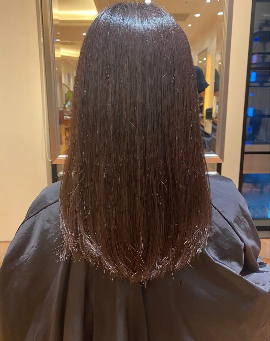 セミロング カラー カットモデル募集中/ 店長/角田真哉のヘアスタイル