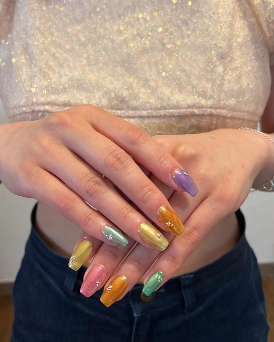 ネイル ハンドネイル フットネイル ハンドケア Miyagi Asamiのネイルデザイン