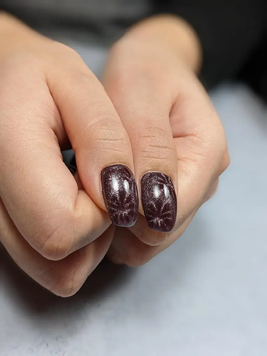 ネイル マグネットネイル ハンドネイル Nail SIRANGANAのネイルデザイン