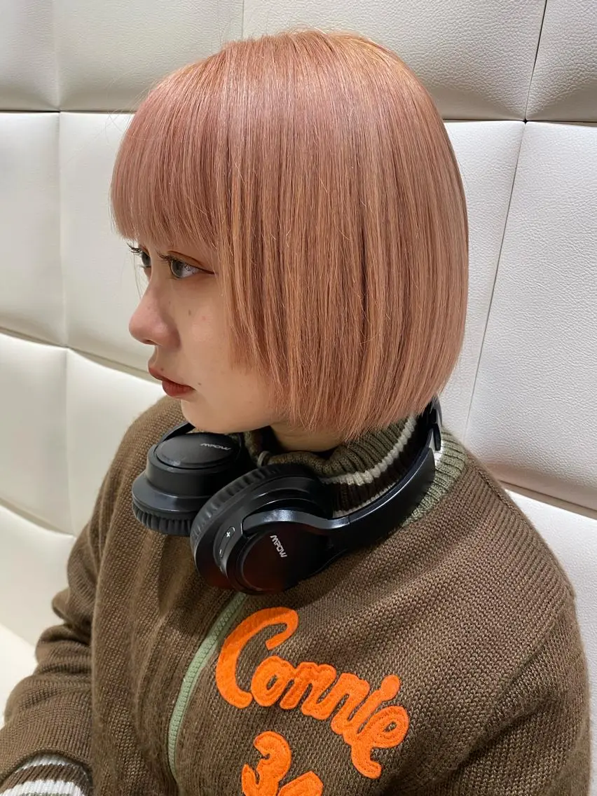 ショート カラー ヘアアレンジ SHACHU ayamiのヘアスタイル