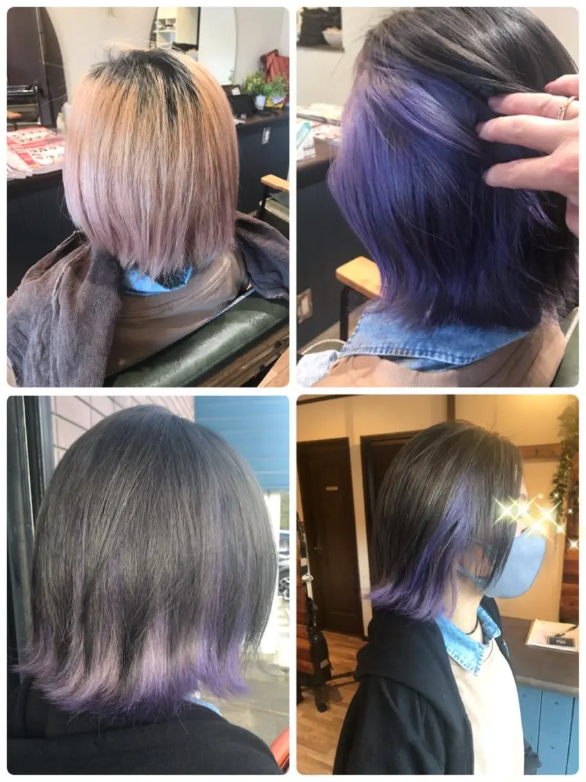 ミディアム カラー Ray hair 春日部のヘアスタイル
