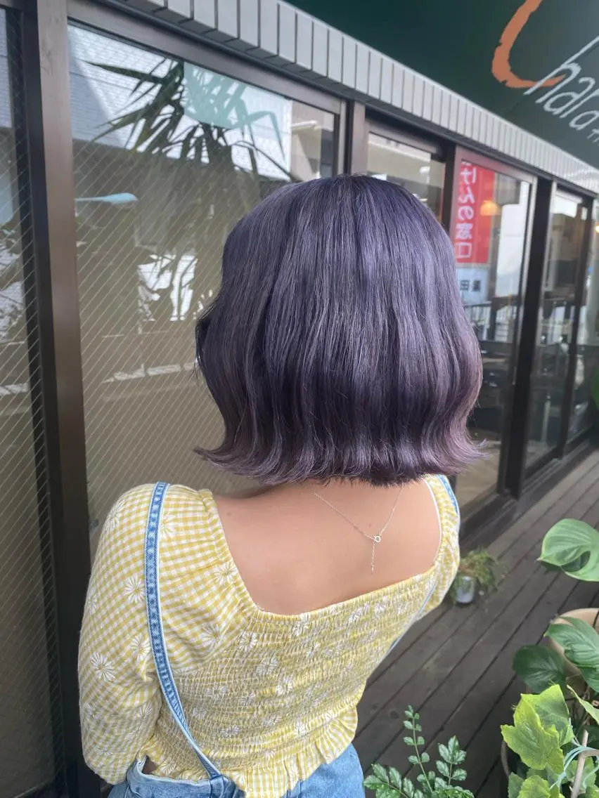 ミディアム カラー ヘアアレンジ シャローネ池袋 【れいな】のヘアスタイル
