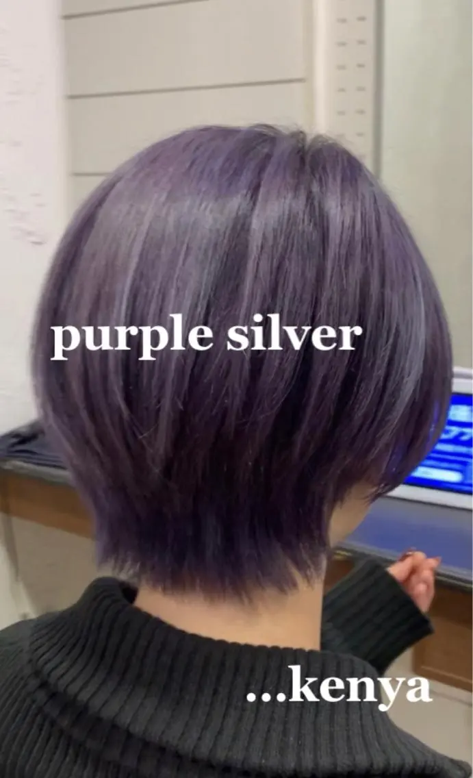 ショート カラー 古田 賢哉のヘアスタイル