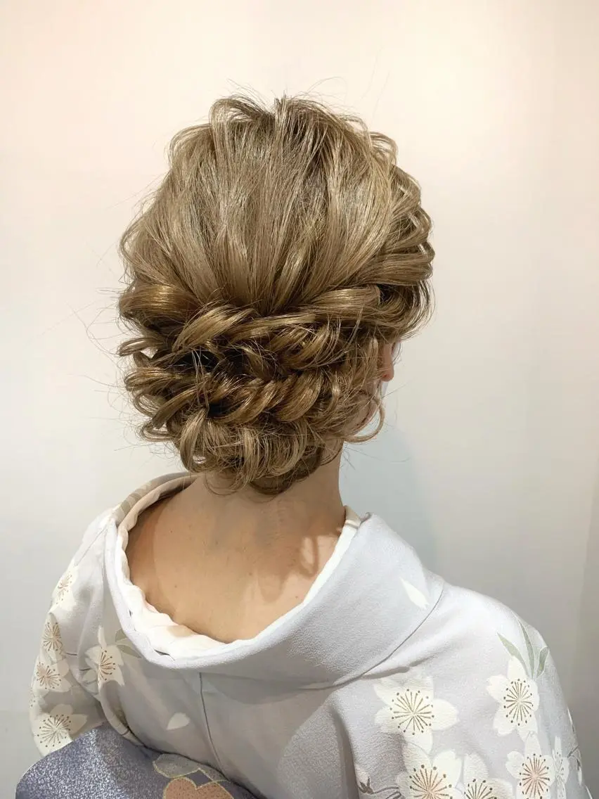 ミディアム ヘアセット LITTLE _KATOのヘアスタイル