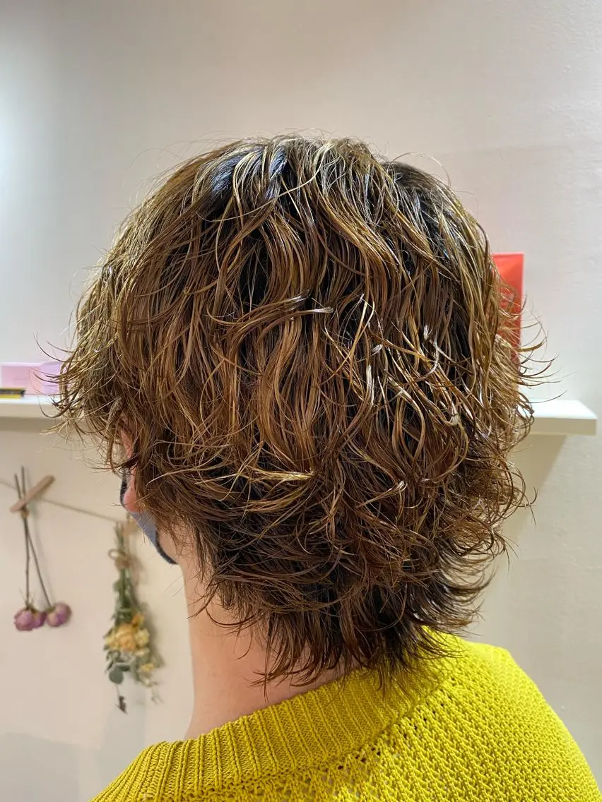 ショート パーマ メンズ カット パーマ メンズカットパーマ ✂️ JOYAのヘアスタイル