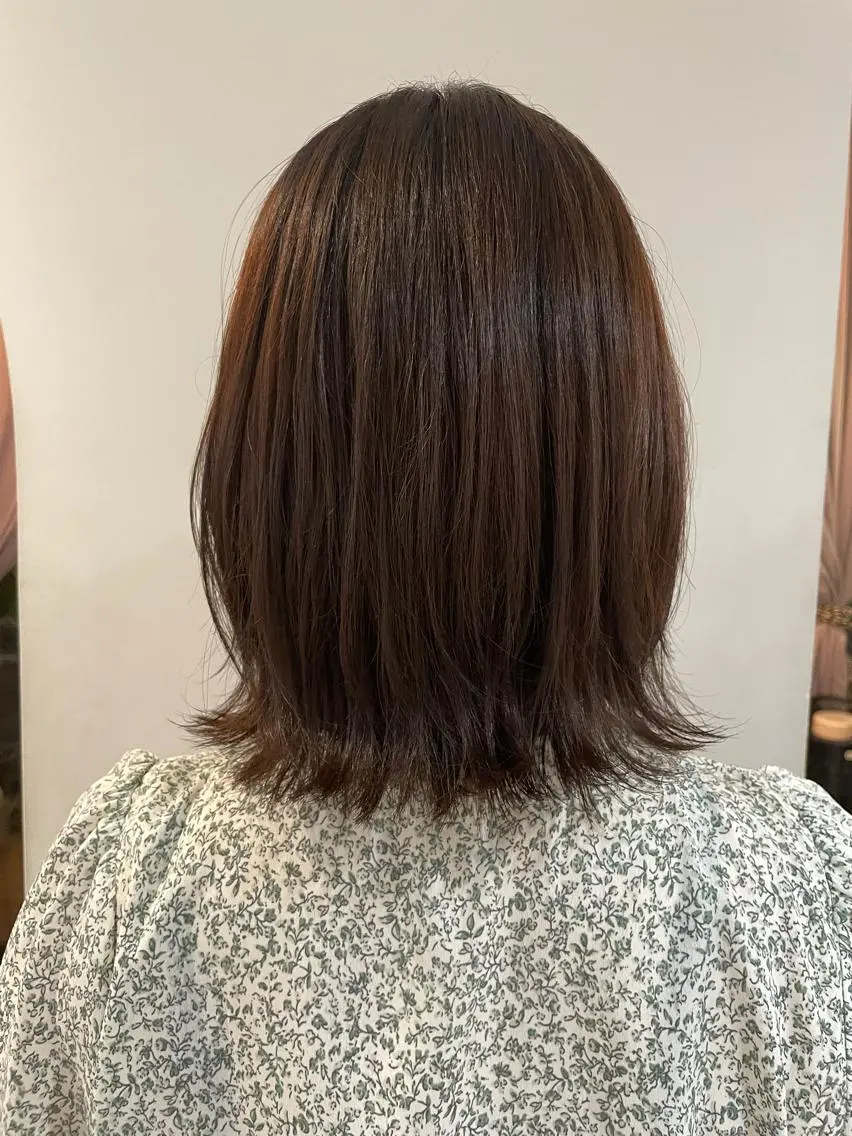 ミディアム ヘアカラー トリートメント 岩下昂世/ ハイトーン/デザインのヘアスタイル