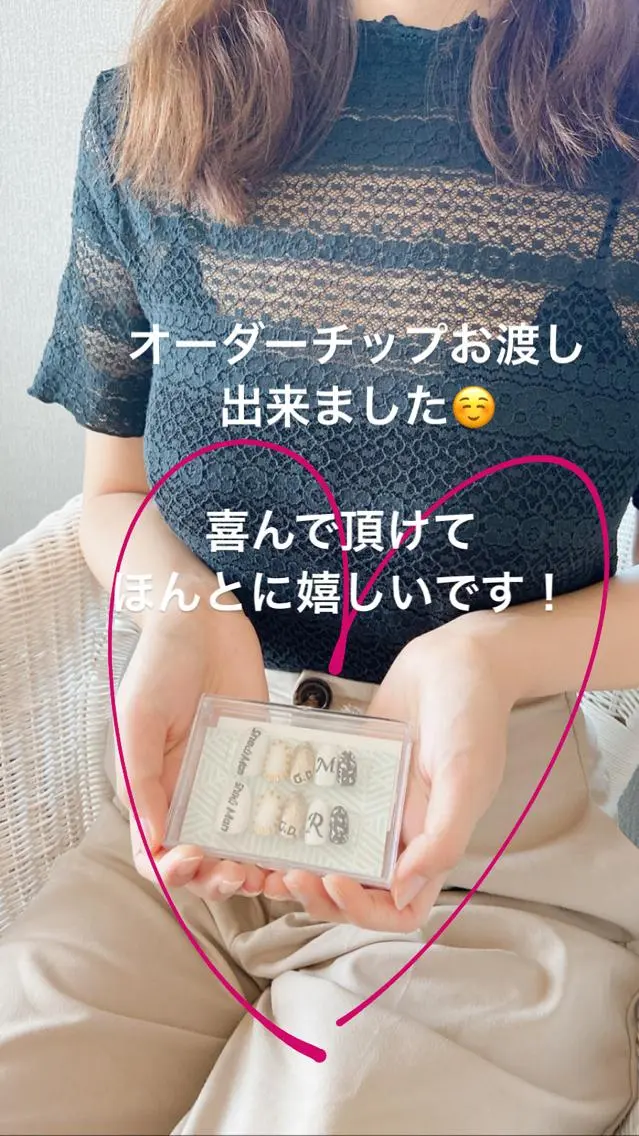 ネイル ネイルチップ lulucharis nailのネイルデザイン
