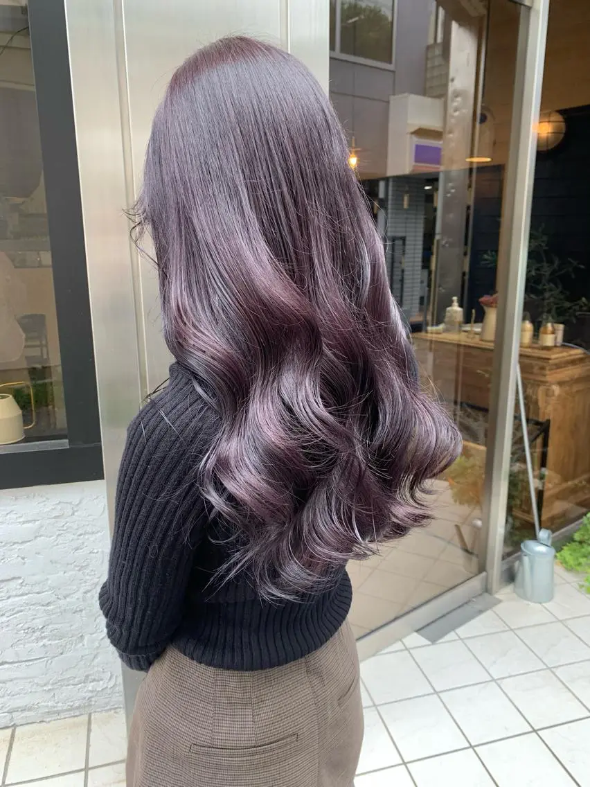 ロング to waのヘアスタイル