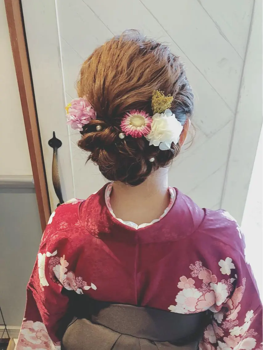 ヘアアレンジ ヘアセット MeL 横浜/ MIHOのヘアスタイル