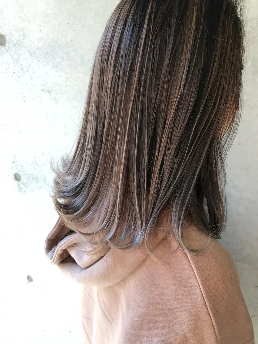 ミディアム レイヤーカット 溝口 和也のヘアスタイル