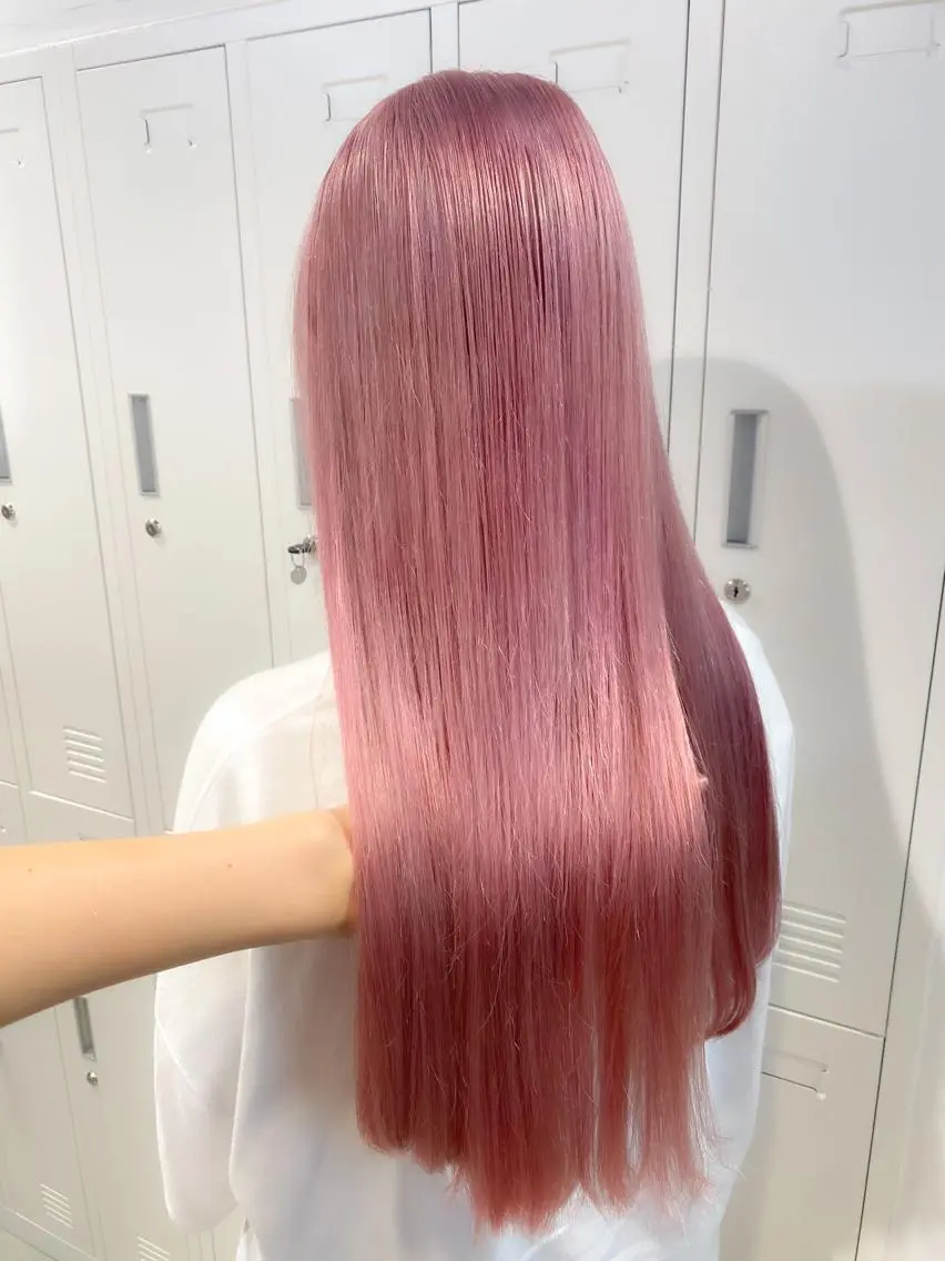ロング カラー バレイヤージュ ブリーチ ケアブリーチ 透明感カラー デザインカラー ヘアカラー トリートメント 🌟ハイライト/ハイ トーン🌟MIKIのヘアスタイル