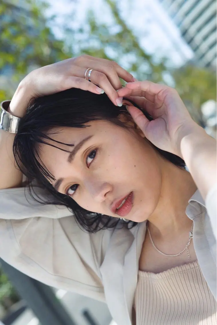 ミディアム ボブ 似合わせカット レイヤー/ボブのヘアスタイル