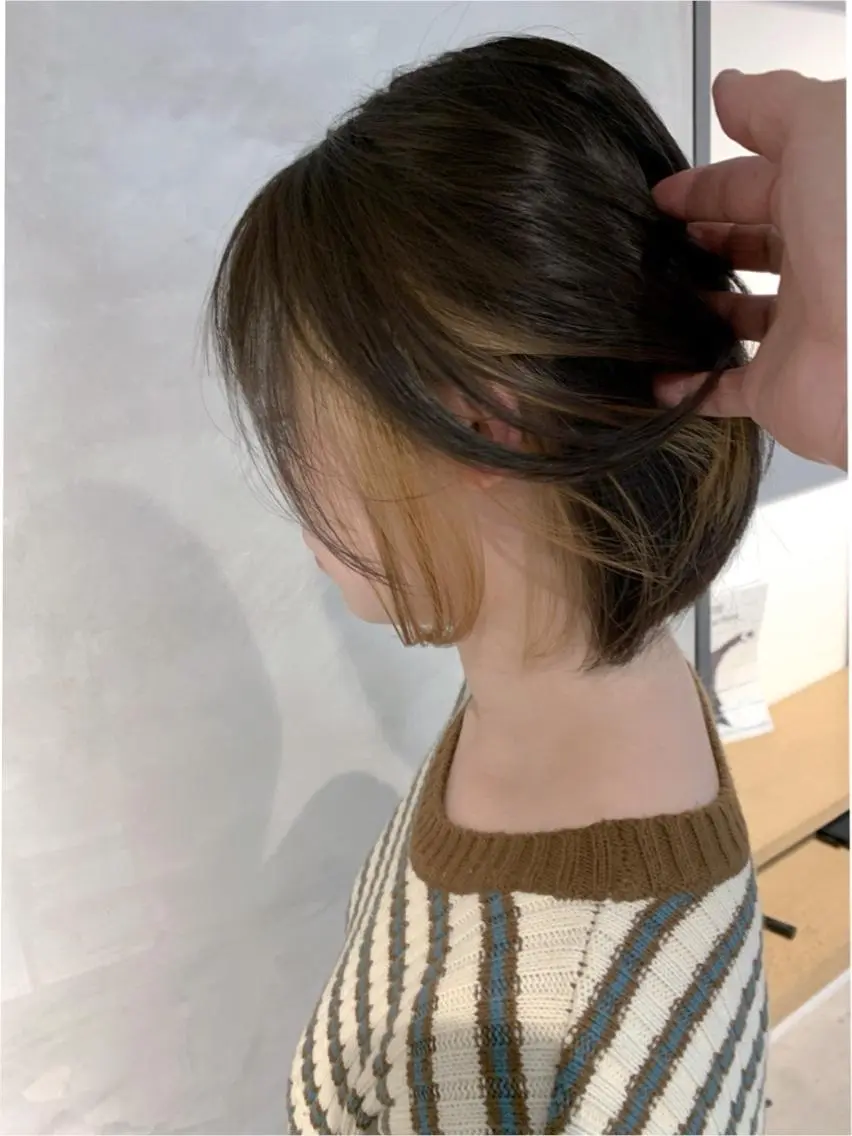 ショート ボブ 中野 篤史のヘアスタイル