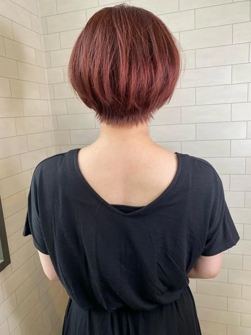 ショート ショートボブ ボブ ショートヘア 西院/ TAKAのヘアスタイル
