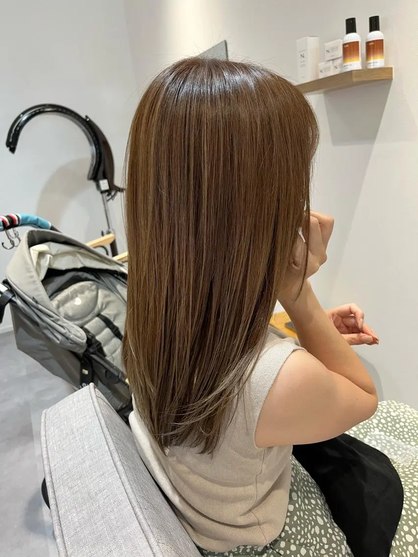 カラー ☾伊左治祐未☾ カットセンター北のヘアスタイル