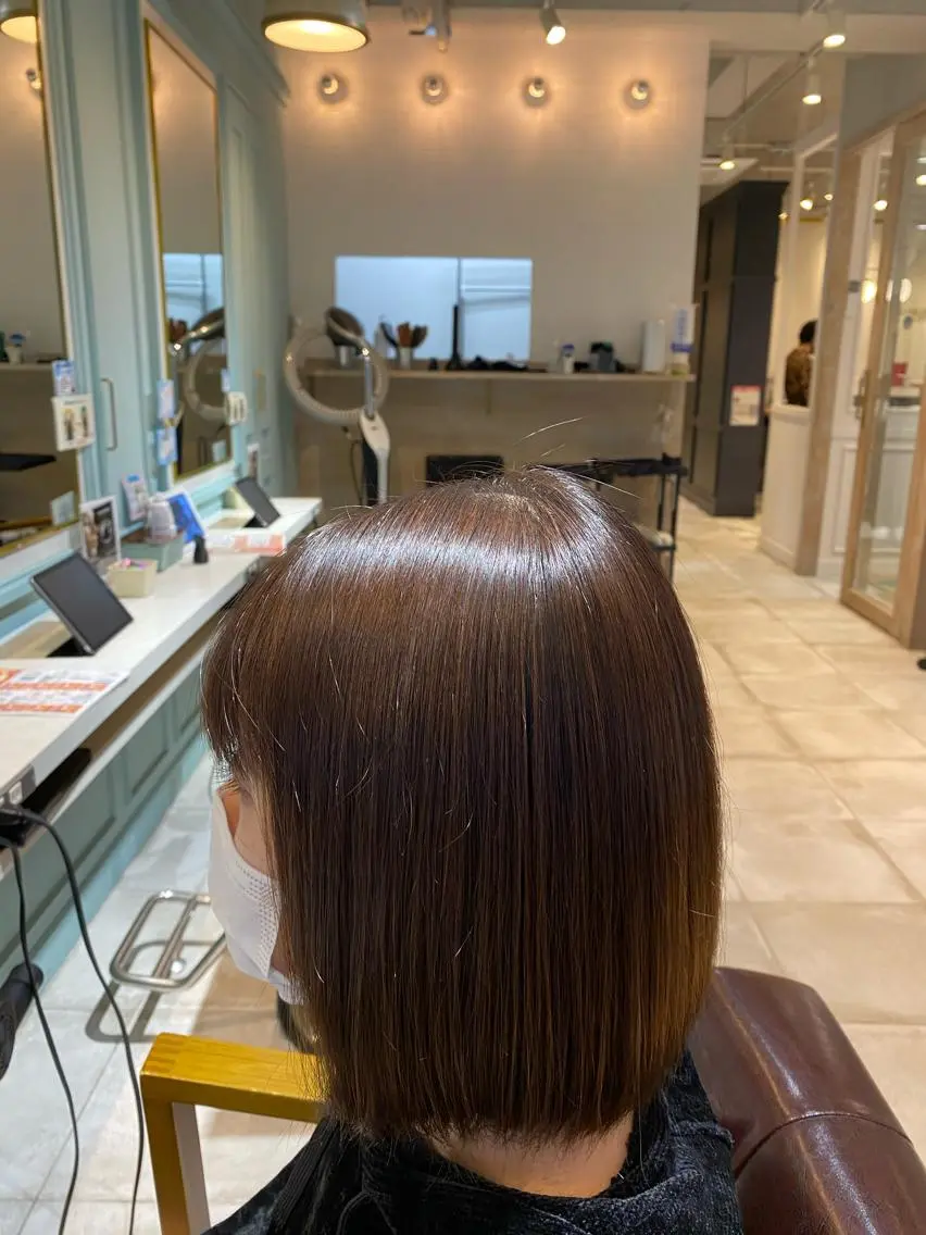 ミディアム 角田 雅行のヘアスタイル