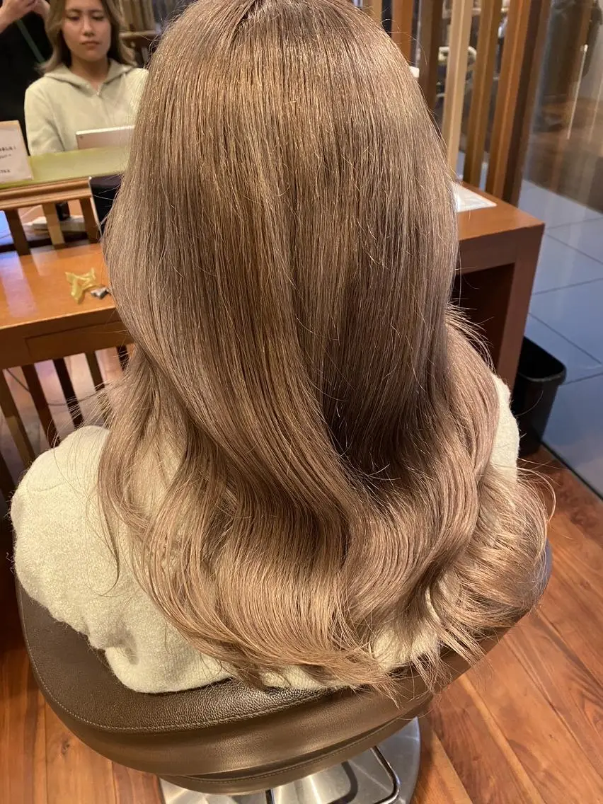 カラー ロング カット ヘアカラー レイヤー　髪質改善 ｆｉｔｉ横須賀中央のヘアスタイル