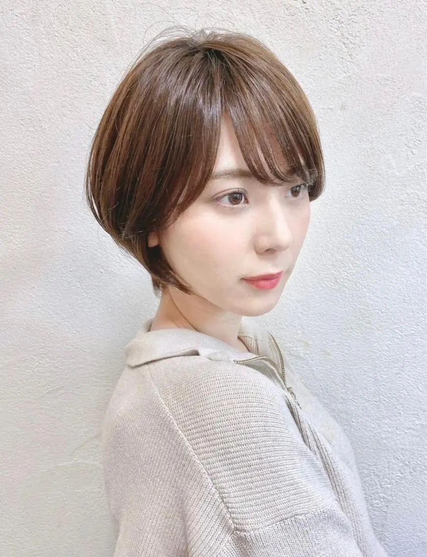 ショート カラー カット トリートメント 🦋透明感カラー🦋 なつやのヘアスタイル