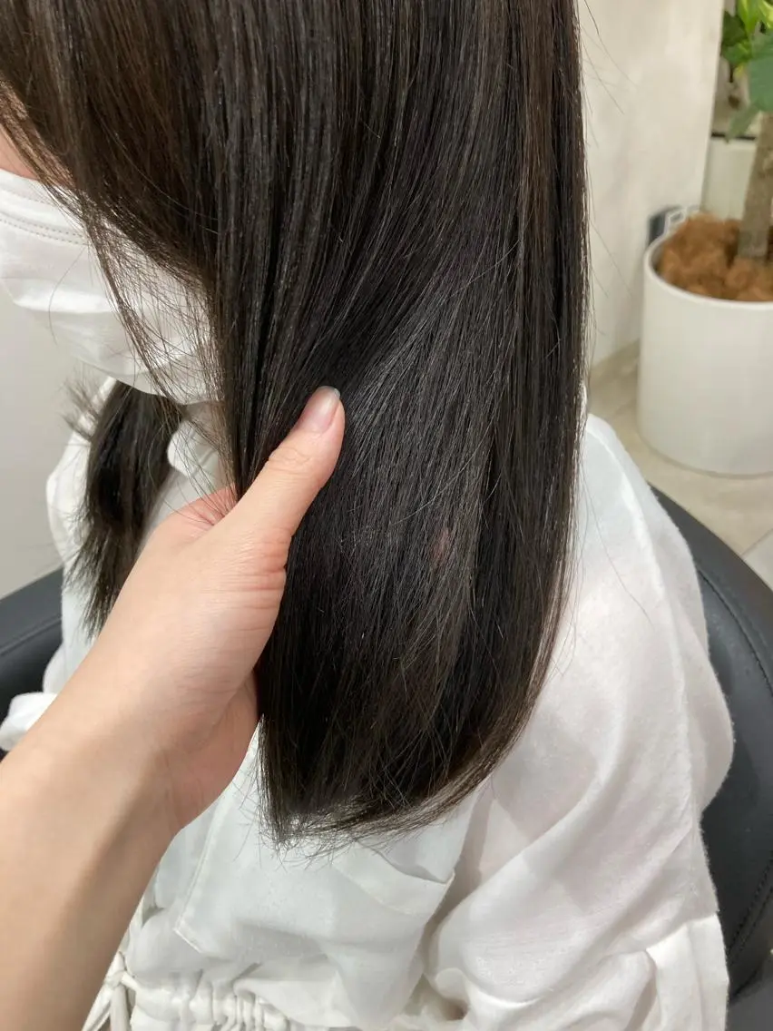 ロング カラー ヘアカラー トリートメント ピンクカラー🎀 米津 美佑のヘアスタイル