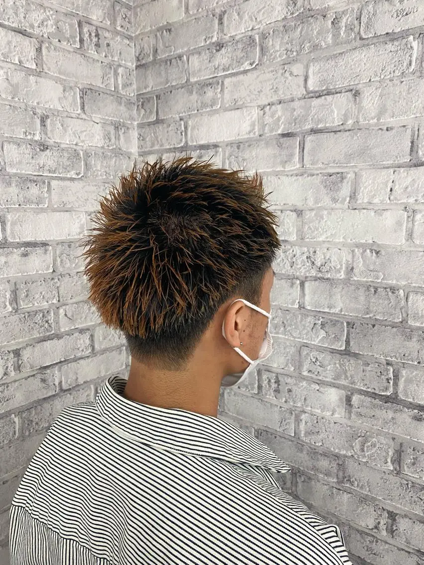 ショート カラー パーマ ヘアアレンジ メンズ キッズ ネイル マツエク・マツパ アイブロウ メンズバレイヤージュ メンズブリーチ メンズハイライト メンズハイトーン メンズインナーカラー カット 🔥漢髪特化メンズ マネージャーYUKIのヘアスタイル