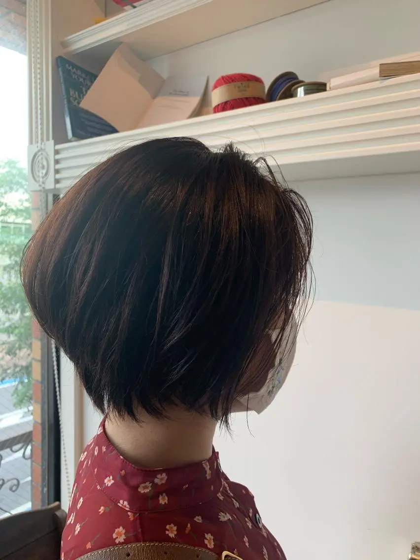 ショート ショートヘア 小顔カット カット 大宮/山口 竣也のヘアスタイル