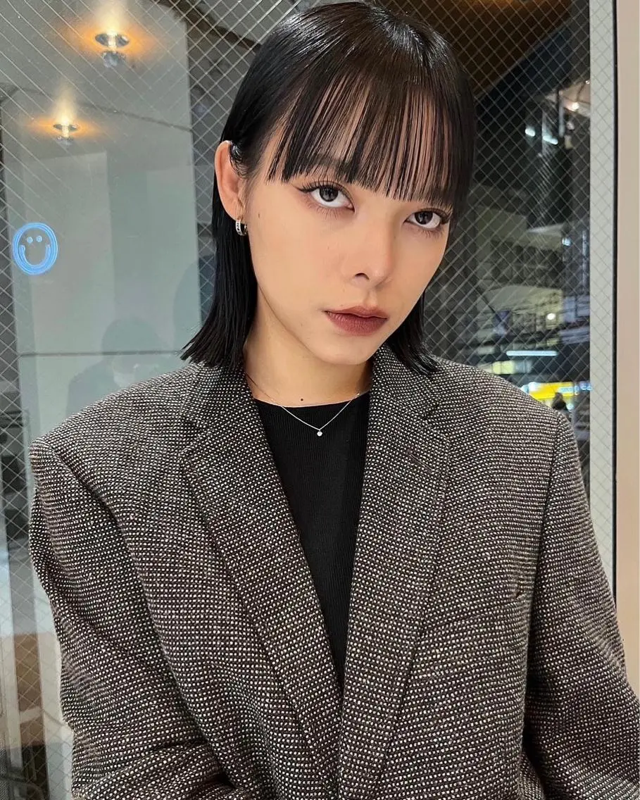 ミディアム カラー カット ヘアカラー トリートメント 似合わせレディース/ メンズ/あゆかのヘアスタイル