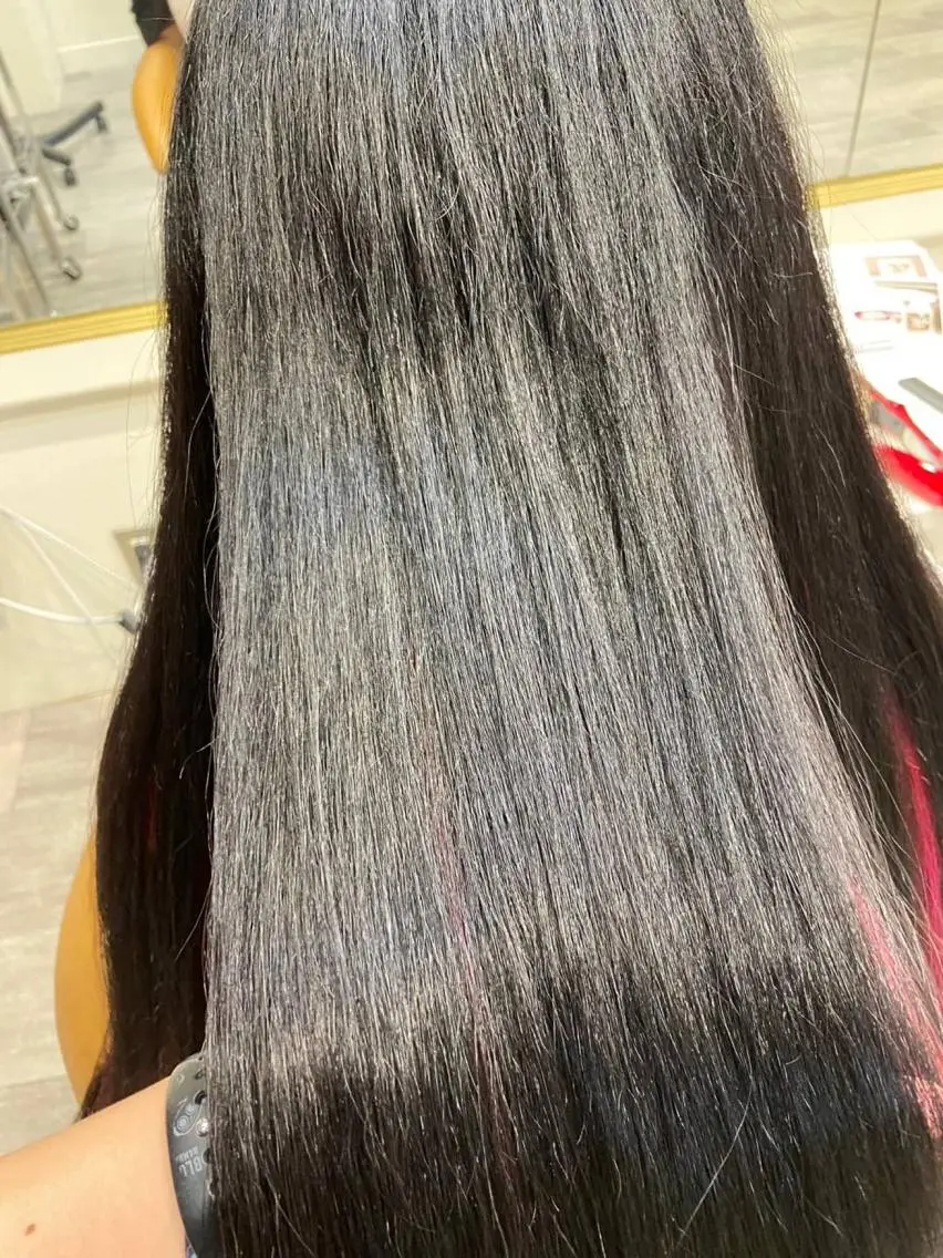 ロング くせ毛 トリートメント ワタナベ リリコのヘアスタイル