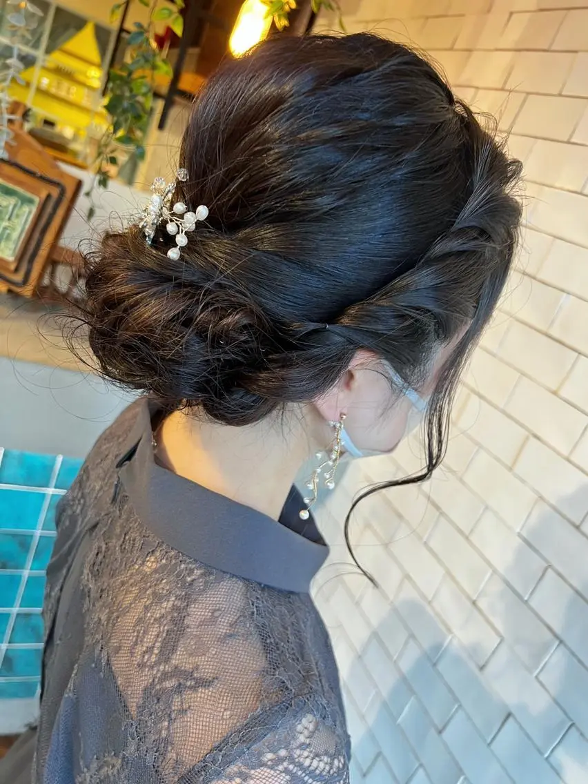 ミディアム くらかず あやねのヘアスタイル