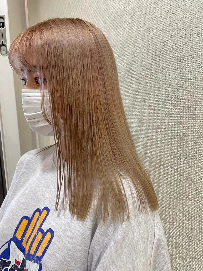 ミディアム 山口 朔弥のヘアスタイル