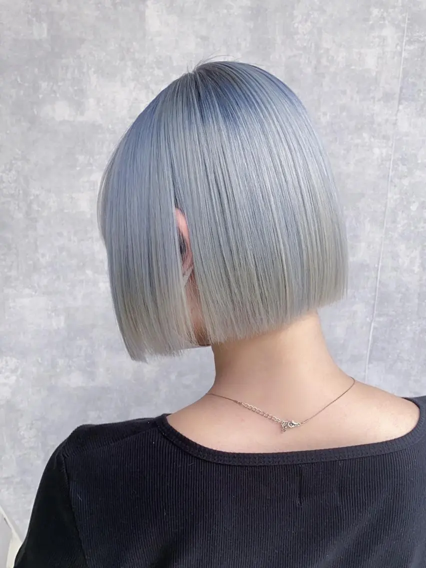 セミロング カット ヘアカラー ✨髪質改善✨ 松田 愛莉のヘアスタイル