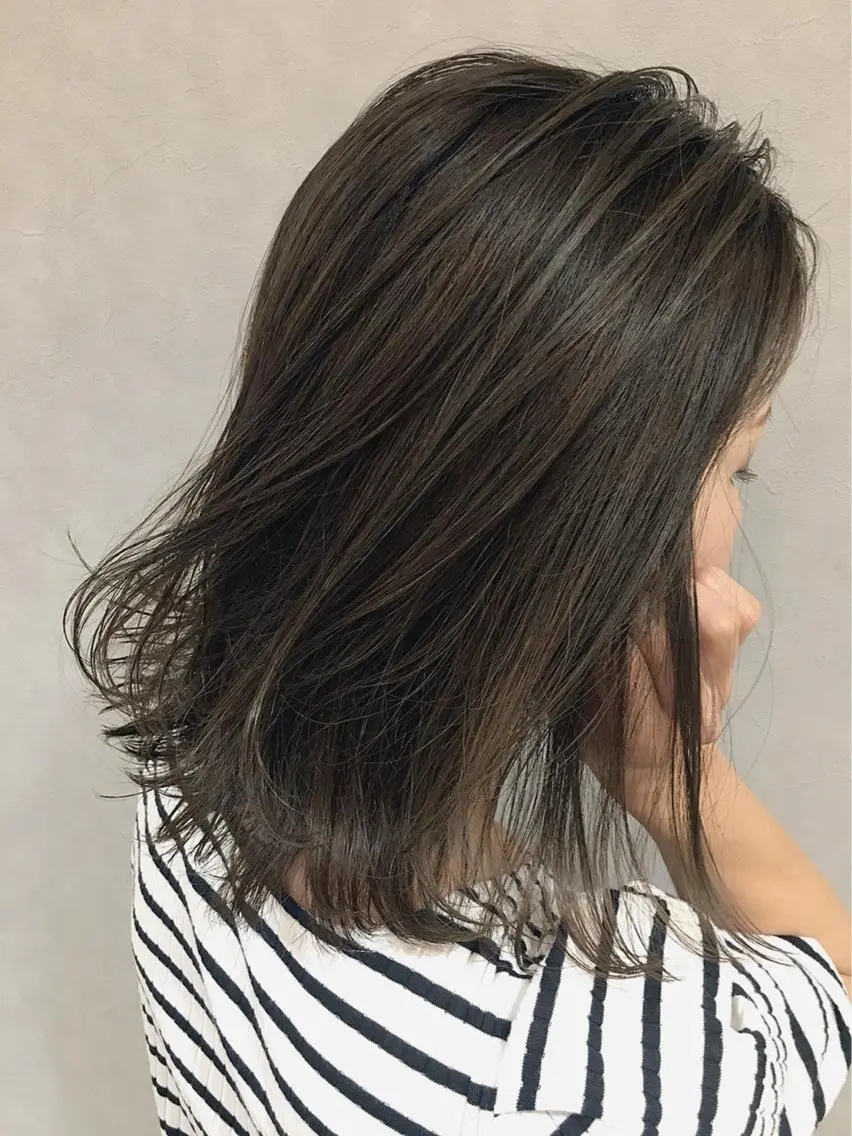 ミディアム カラー 🌟高田 聖菜🌟のヘアスタイル