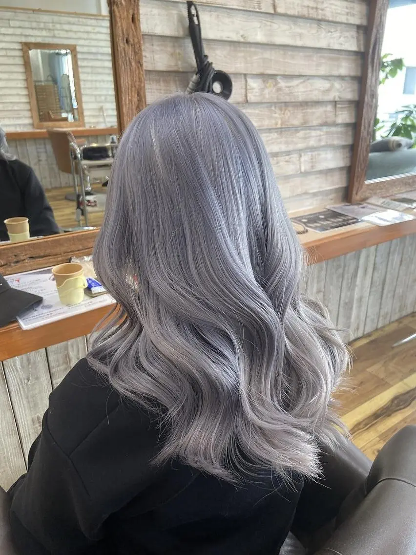 カラー ロング ヘアカラー トリートメント &.TIGRE SmartSalonのヘアスタイル